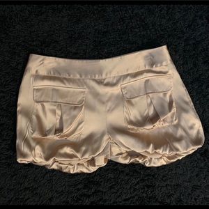bebe Silk Bubble Shorts - NWT